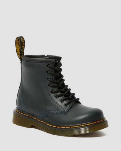 Botas Con Cordones Dr Martens Toddler 1460 Cuero Para Niños DR8047B